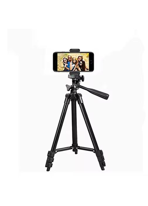 Підлоговий штатив для фотоапарата 1.4 м тринога для смартфона телескопічна підставка для відеозйомки (SP167) No Brand (361029115)