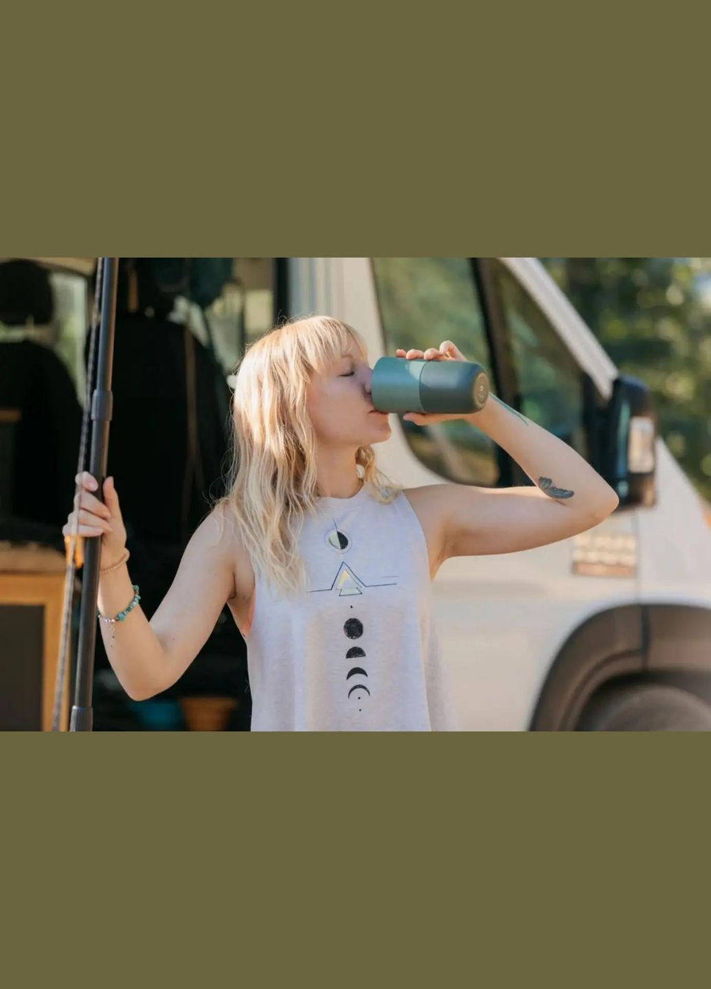 Термокружка Rise Tumbler 769 мл Sea Spray Klean Kanteen (330143505)