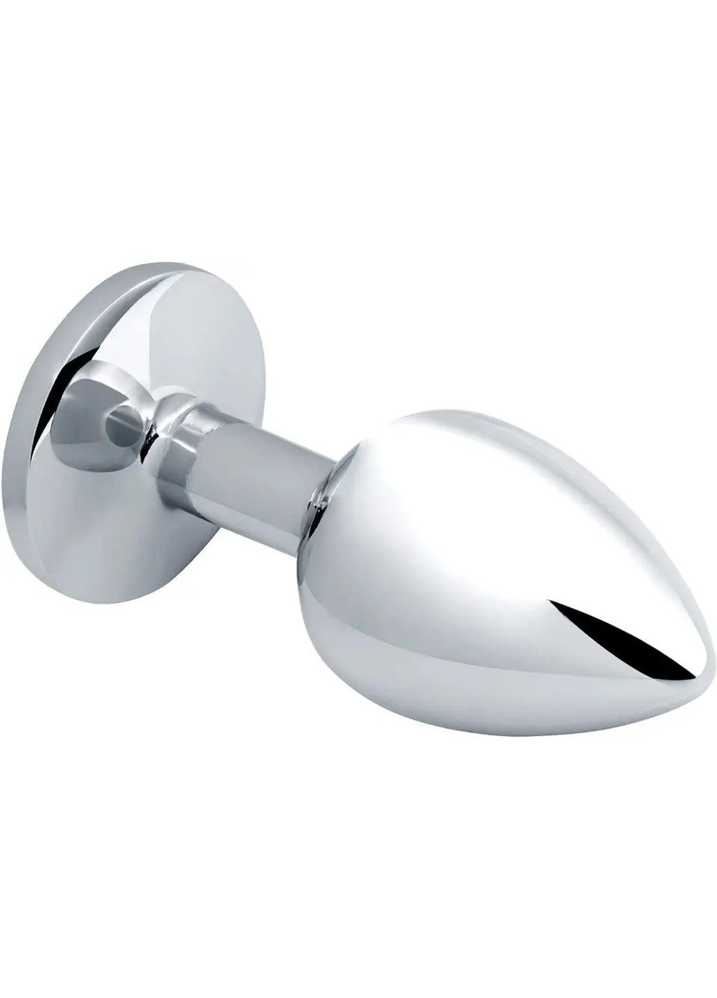 Анальная пробка с голубым кристаллом ( размер S) We Love (284278193)