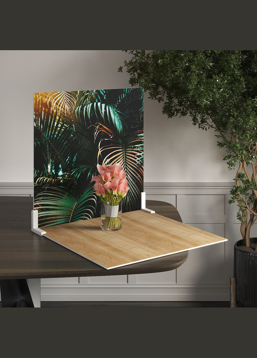 Пластиковый угловой 2D фотофон, 60x60 см - №62206 PolyPlast (354372277)