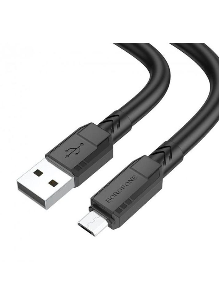 Кабель Micro USB для зарядки телефону, смартфона / зарядний шнур провід мікро юсб для передачі даних Borofone (338606422)
