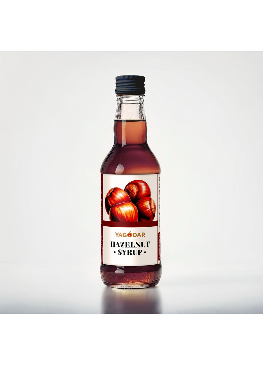 3 сиропи Лісовий горіх, скло YAGODAR (370565548)