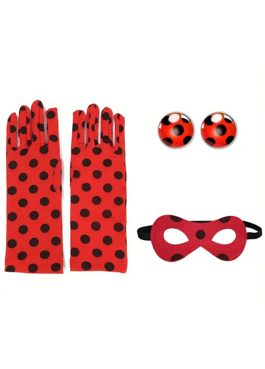 Костюм Леди Баг с платьем 5-6 лет ростом 120 см + парик No Brand (363115168)