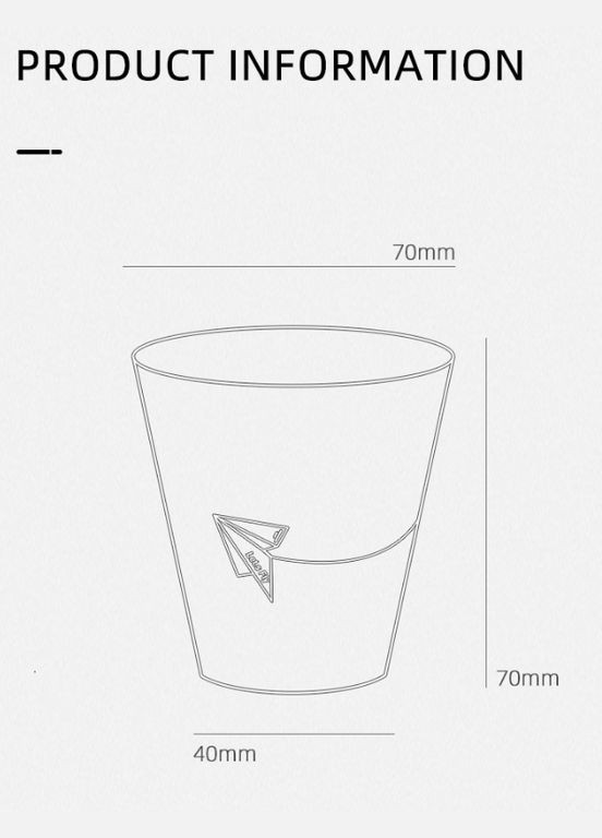 Чашка для кофе 3BOMBER Winter Cup 120мл Grey (C5091G) MHW-3BOMBER (317922307)