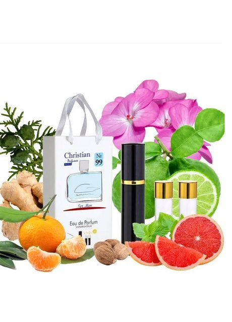 Парфуми чоловічі "Essential Sport" № 99 подарункові з атомайзером 3 х 12 мл Christian (367989286)