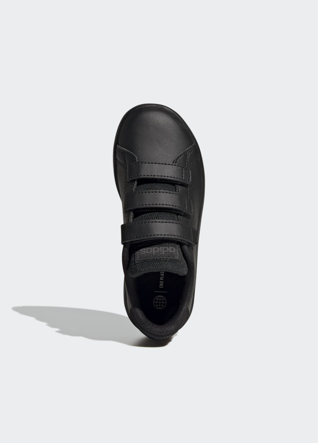 Черные всесезонные кроссовки advantage court lifestyle adidas