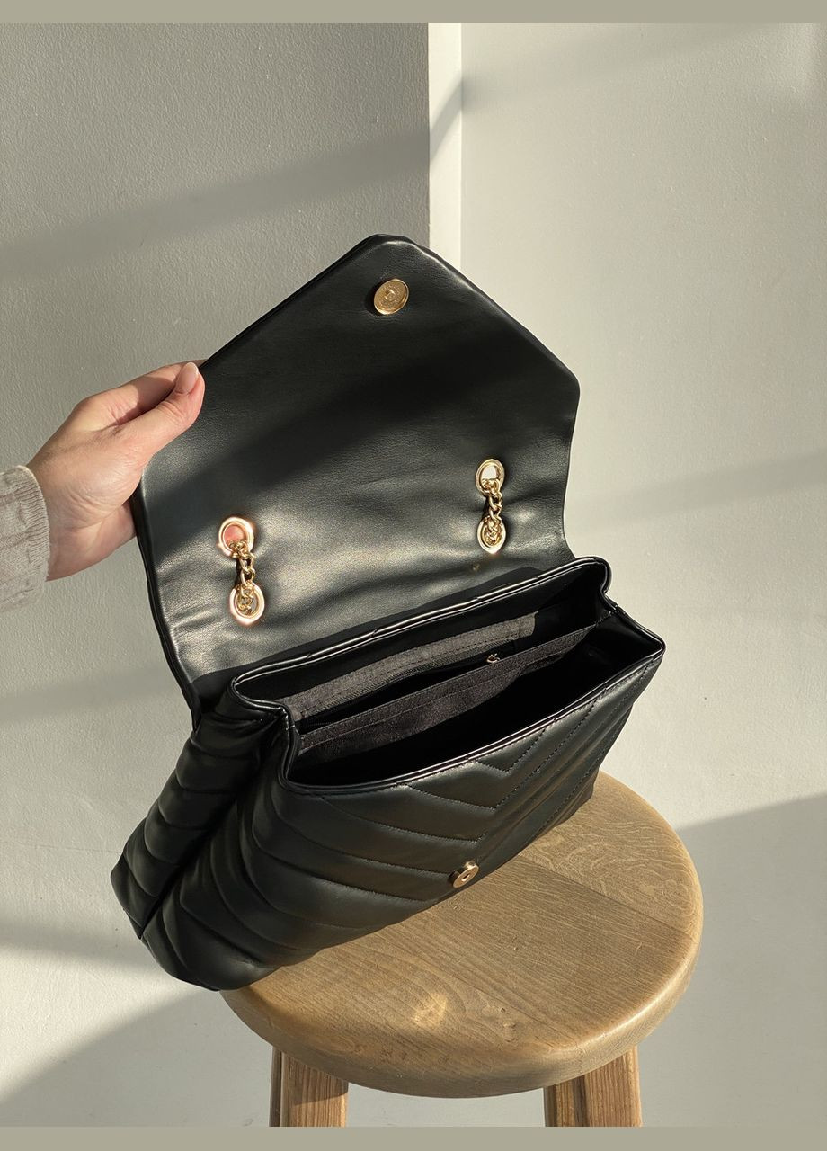 Женская сумка D-025 кросс-боди через плечо черная No Brand (292631200)