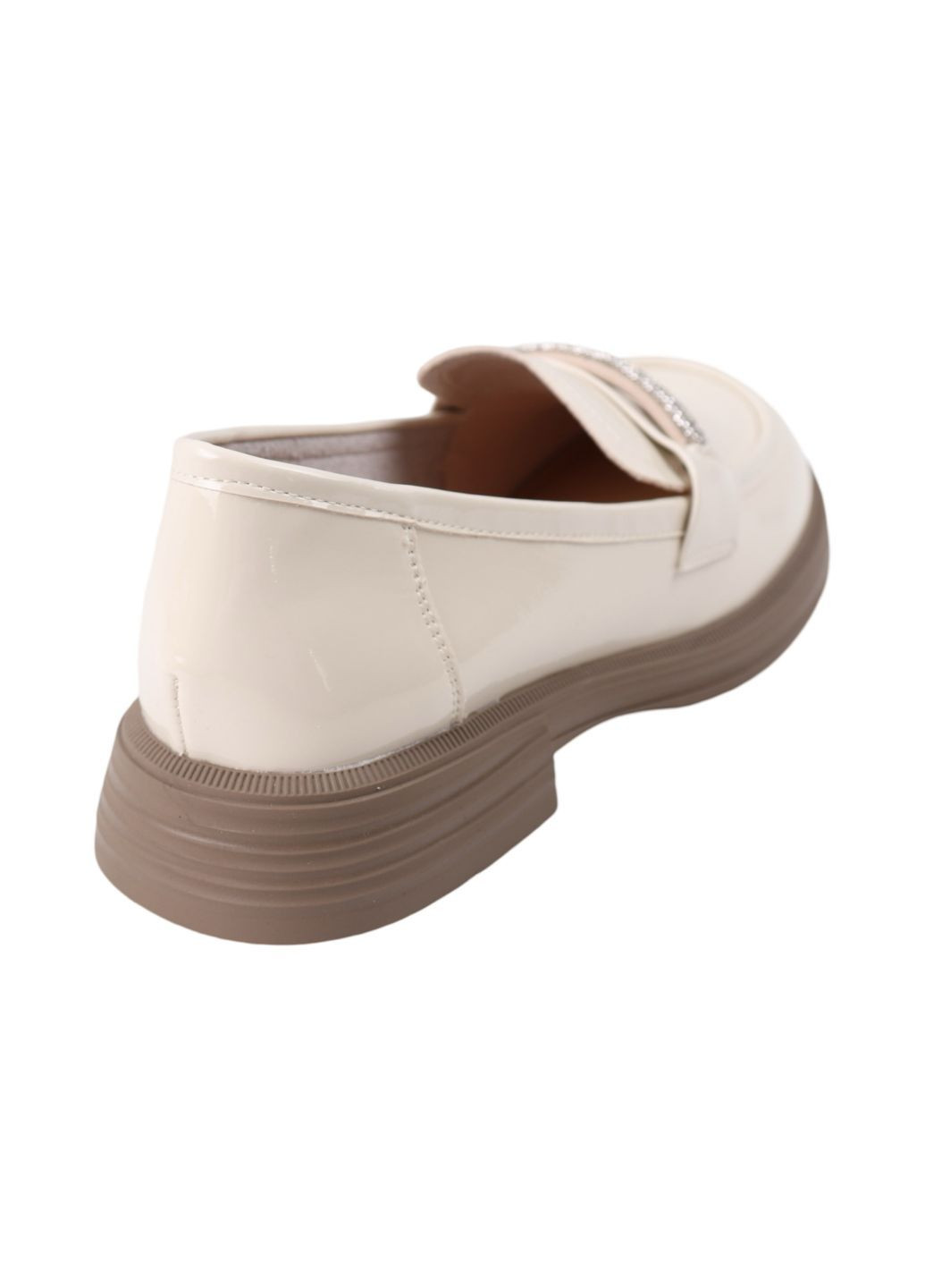 Berisstini Туфли женские молочные натуральная лаковая кожа белый з, китай — (299922065)