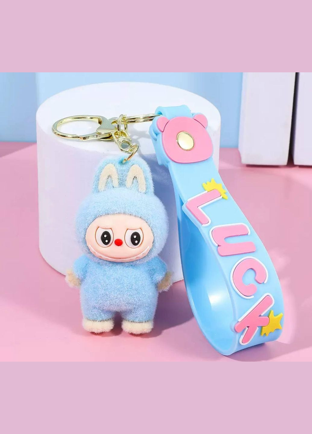 Брелок Лабубу Labubu Блакитний No Brand (341529697)