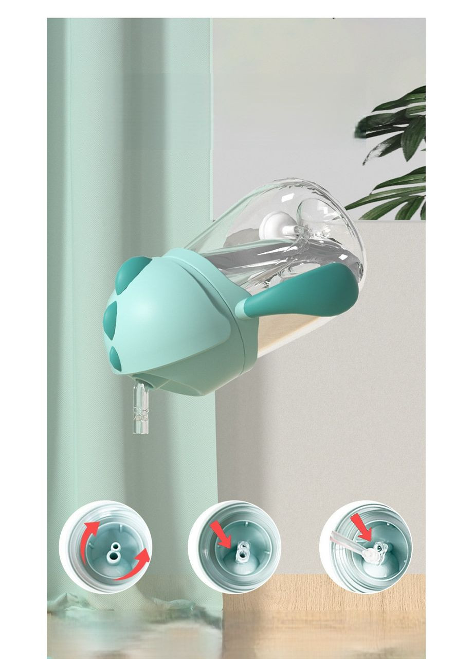 Поїльник непроливайка з силіконовою трубочкою (240 мл) No Brand (362136444)