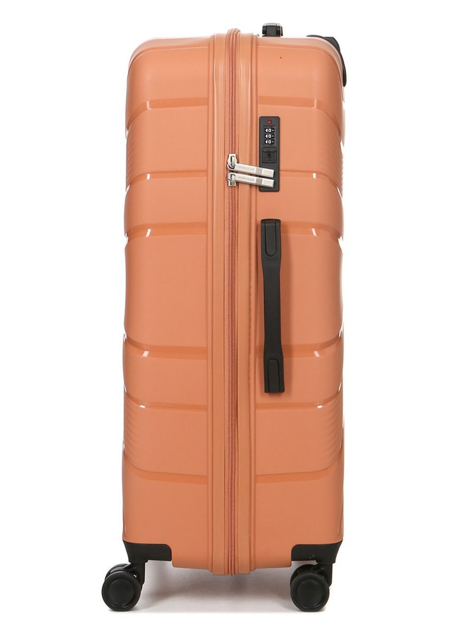Валіза велика L поліпропілен оранж 74х49х29см/95л/3.9кг/ 288 WORLDLINE (324802414)