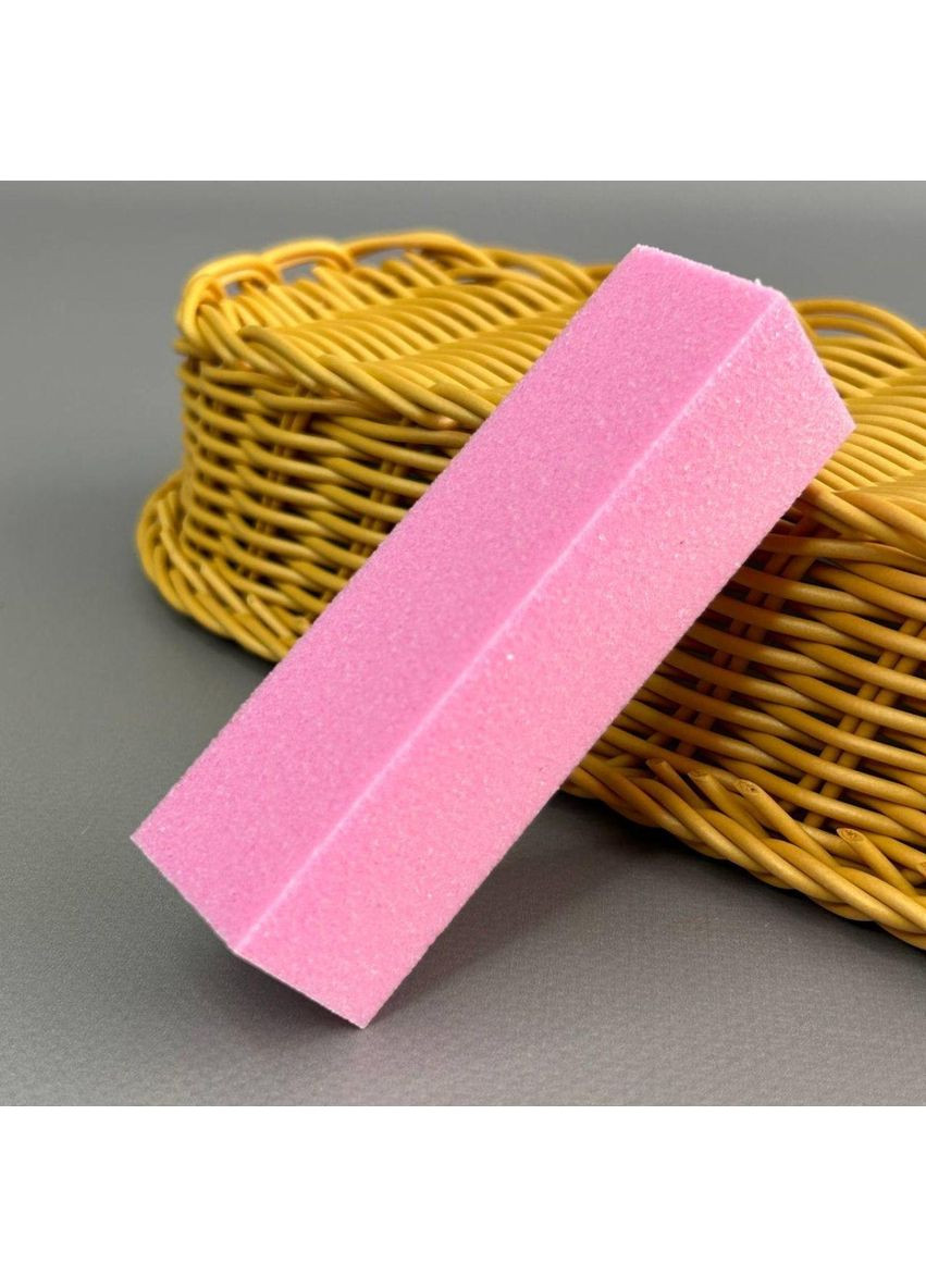 Баф для маникюра/педикюра розовый Plus-plus (354794066)