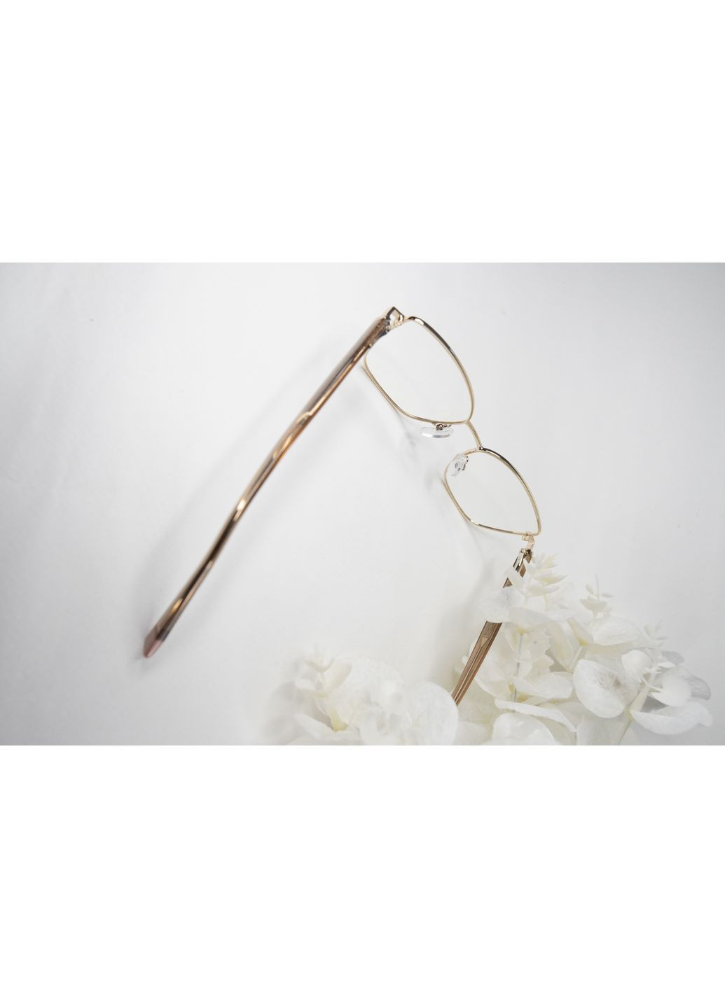 Женские очки для зрения чтение лисичка +3.00 золото БлюБлокер Антиблик Fabia Monti (368769943)