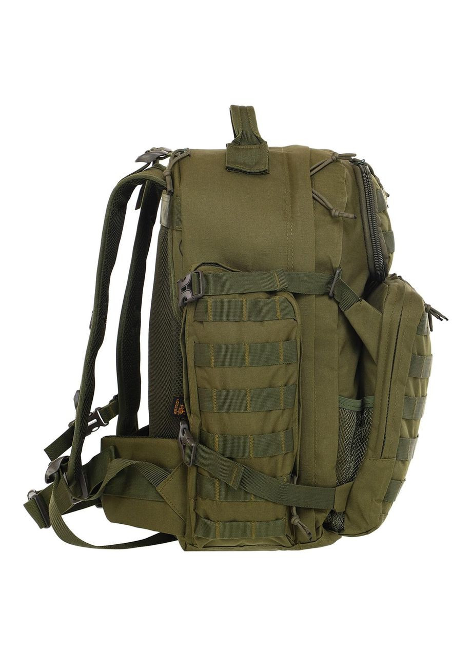 Рюкзак тактичний триденний штурмовий SILVER (нейлон, оксфорд, р-р 31x19x48см, 28л, Оливковий) (1511_Оливковий) SILVER KNIGHT (361437395)
