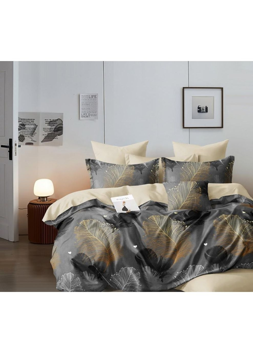 Постельное белье Орлан, ранфорс Полуторный размер, наволочки 70/70 No Brand (364220184)