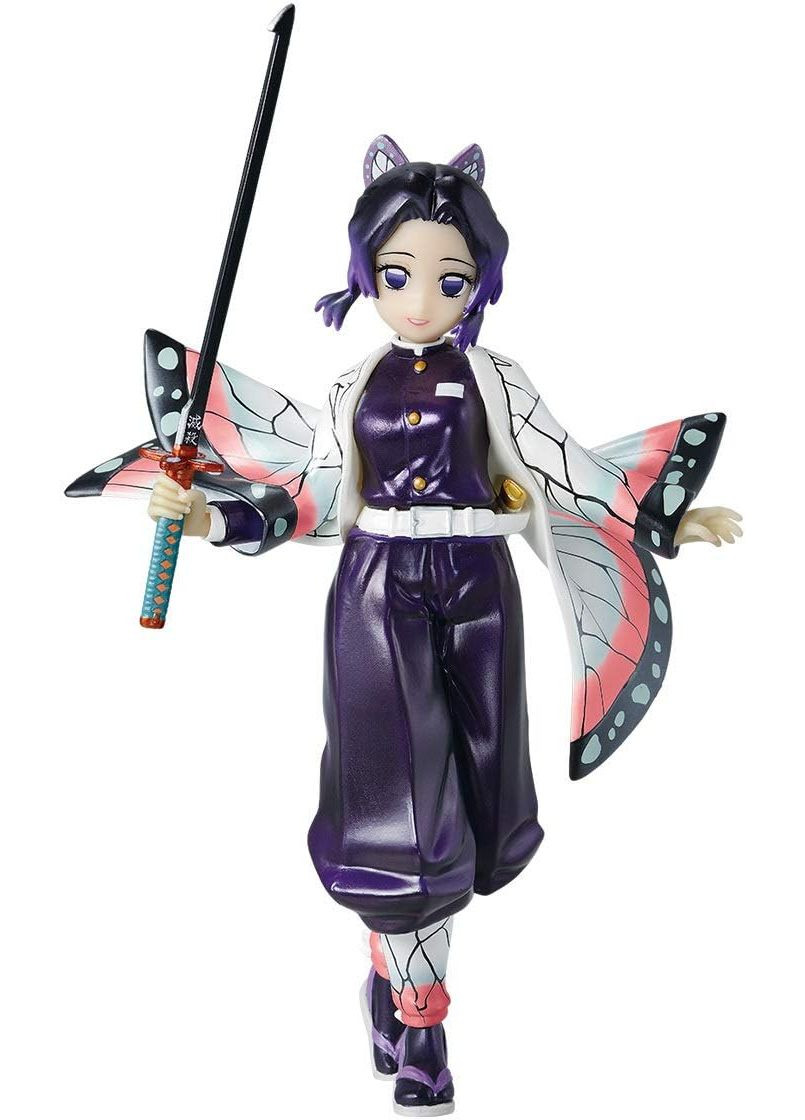 Колекційна фігурка Клинок, що знищує демонів Шинобу Кочо Demon Slayer Shinobu Kocho Pearl White 20 см B DS SK 20 Bandai (370776800)