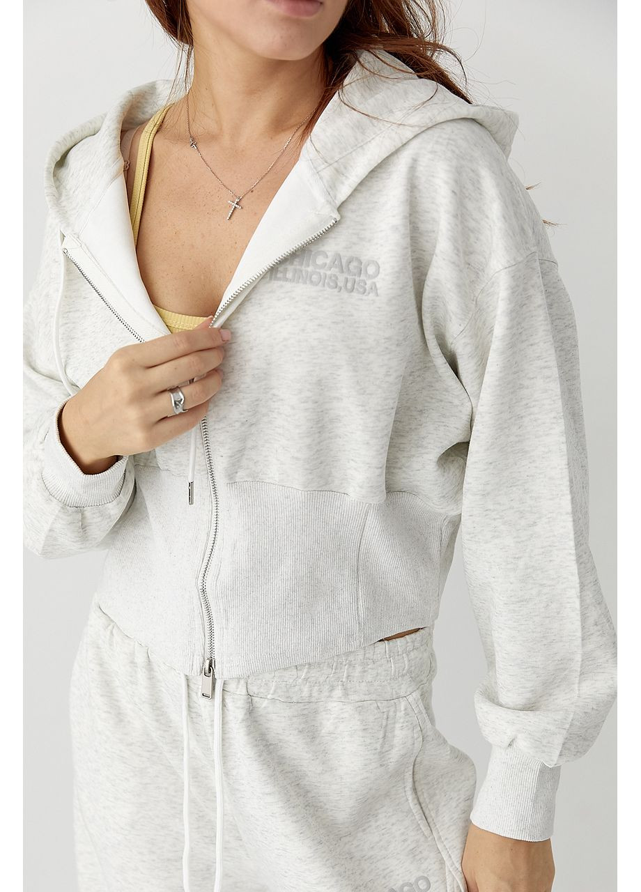 Спортивний костюм з прямими брюками і вкороченим худий Lurex (360976976)