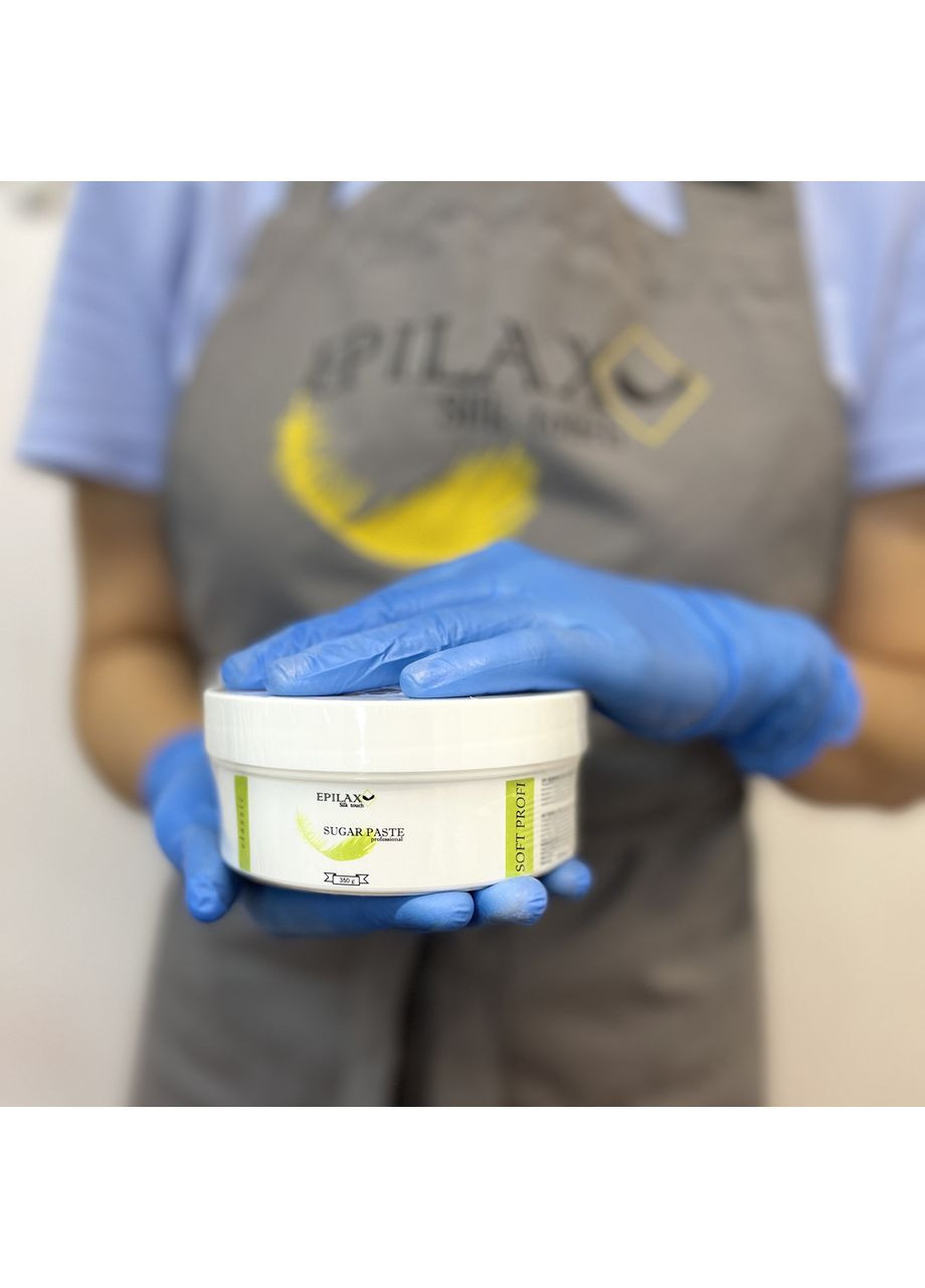 Сахарная паста для шугаринга TM линейка Classic плотность Soft profi (мягкая) 350г Epilax (345707279)
