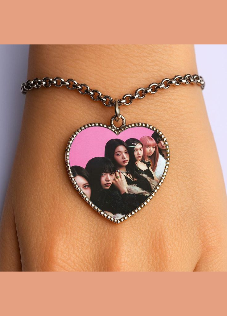 Браслет k pop IVE #006 (сердце) No Brand (329331630)