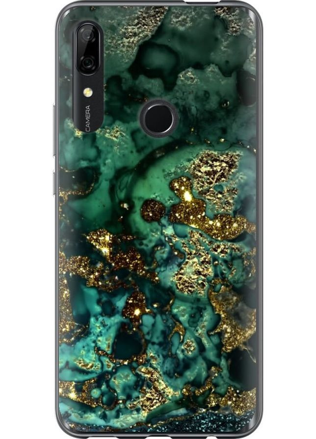 Силиконовый чехол 'Мрамор золото богатство' для Endorphone Huawei P Smart Z (284175669)