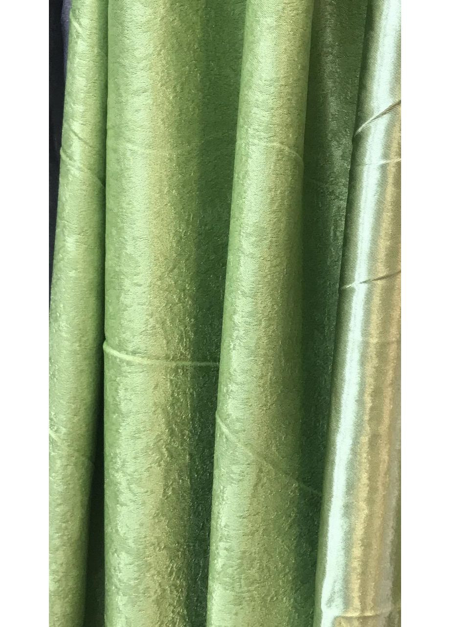 Комплект Штор Софт Блекаут салатний 2 шт 150х270 No Brand (353833830)