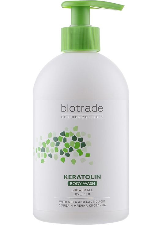 Гель для душа с мочевиной для сухой и сверхчувствительной кожи Keratolin Body Wash 400ml. Biotrade (368612550)