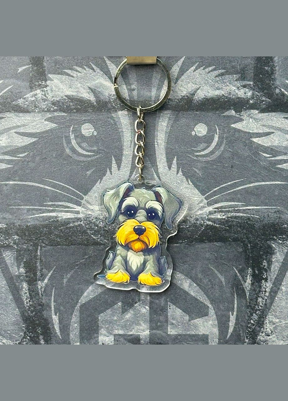 Брелок з Акрилу Шнауцер No Brand (339618480)