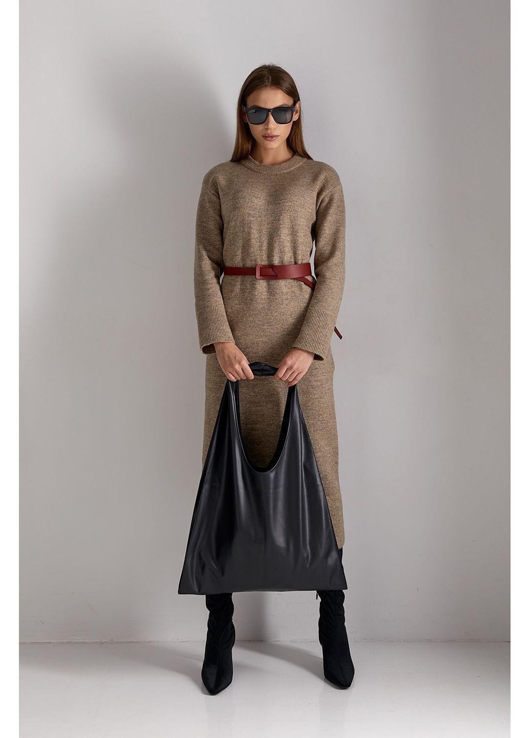 Комбинированное платье 2792 Triko Bakh