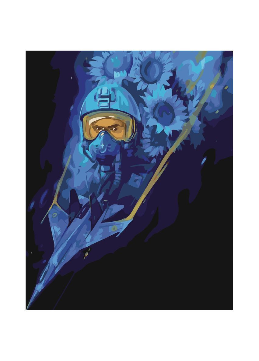 Картина за номерами Люті українські привиди акрилова для творчості малювання см Strateg (369760983)