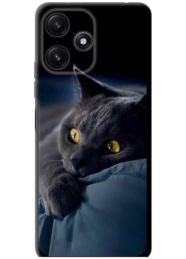 TPU чохол 'Димчастий кіт' для Endorphone Xiaomi Poco M6 Pro 5G (358930129)