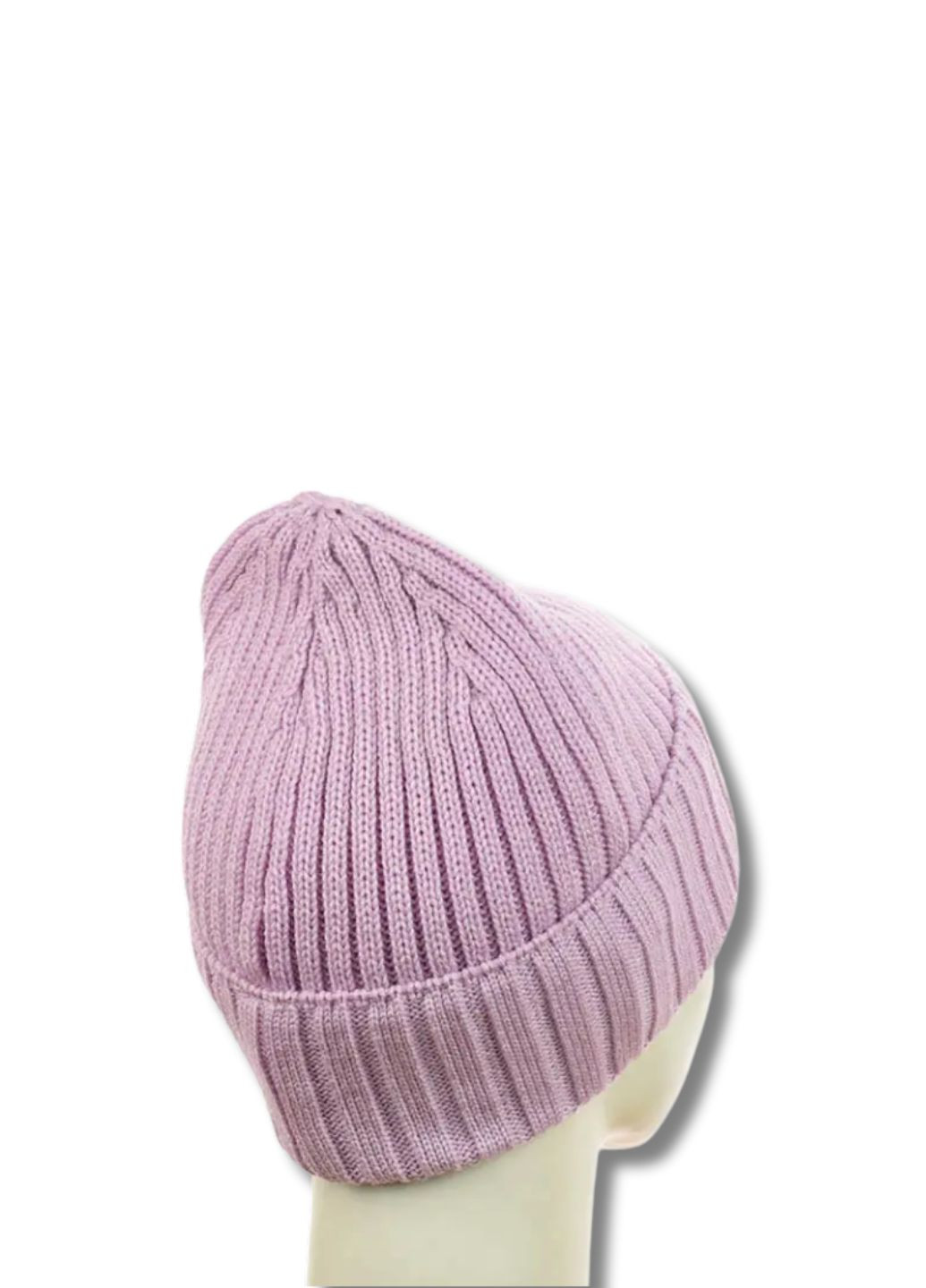 Молодежная зимняя шапка бини на флисе - Катрин No Brand Шапка біні Катрін (339597053)