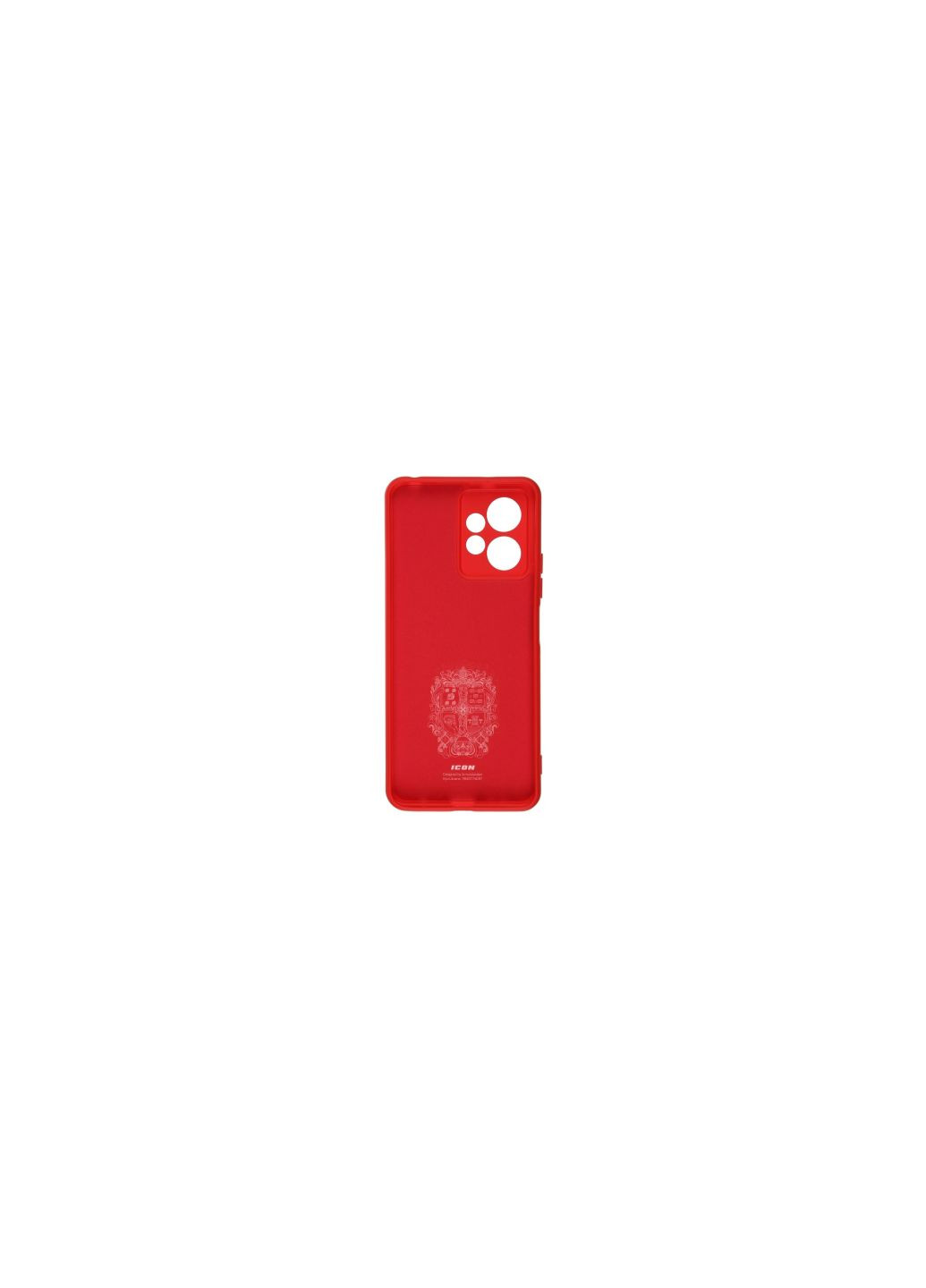 Чехол для мобильного телефона (ARM67703) ArmorStandart icon case xiaomi redmi note 12 4g camera cover red (275101477)