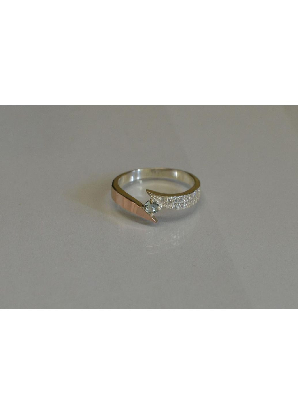 Серебряное кольцо с бриллиантами. Silver Style (367268395)