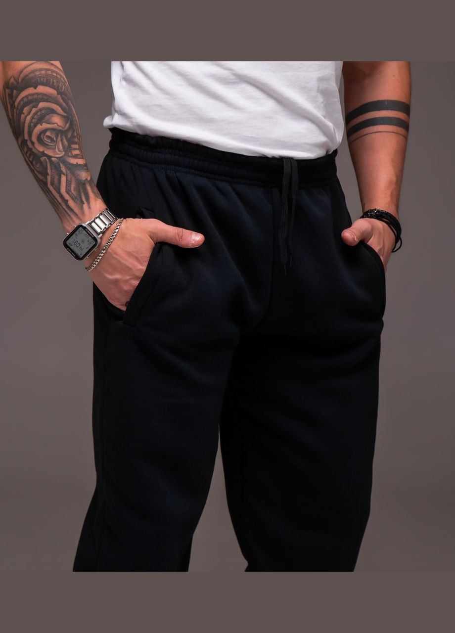 Темно-синие спортивные, повседневный зимние брюки Vakko