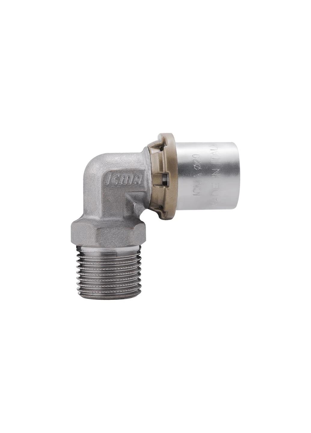 Уголок пресс 20х1/2" НР №404 Icma (400360822)