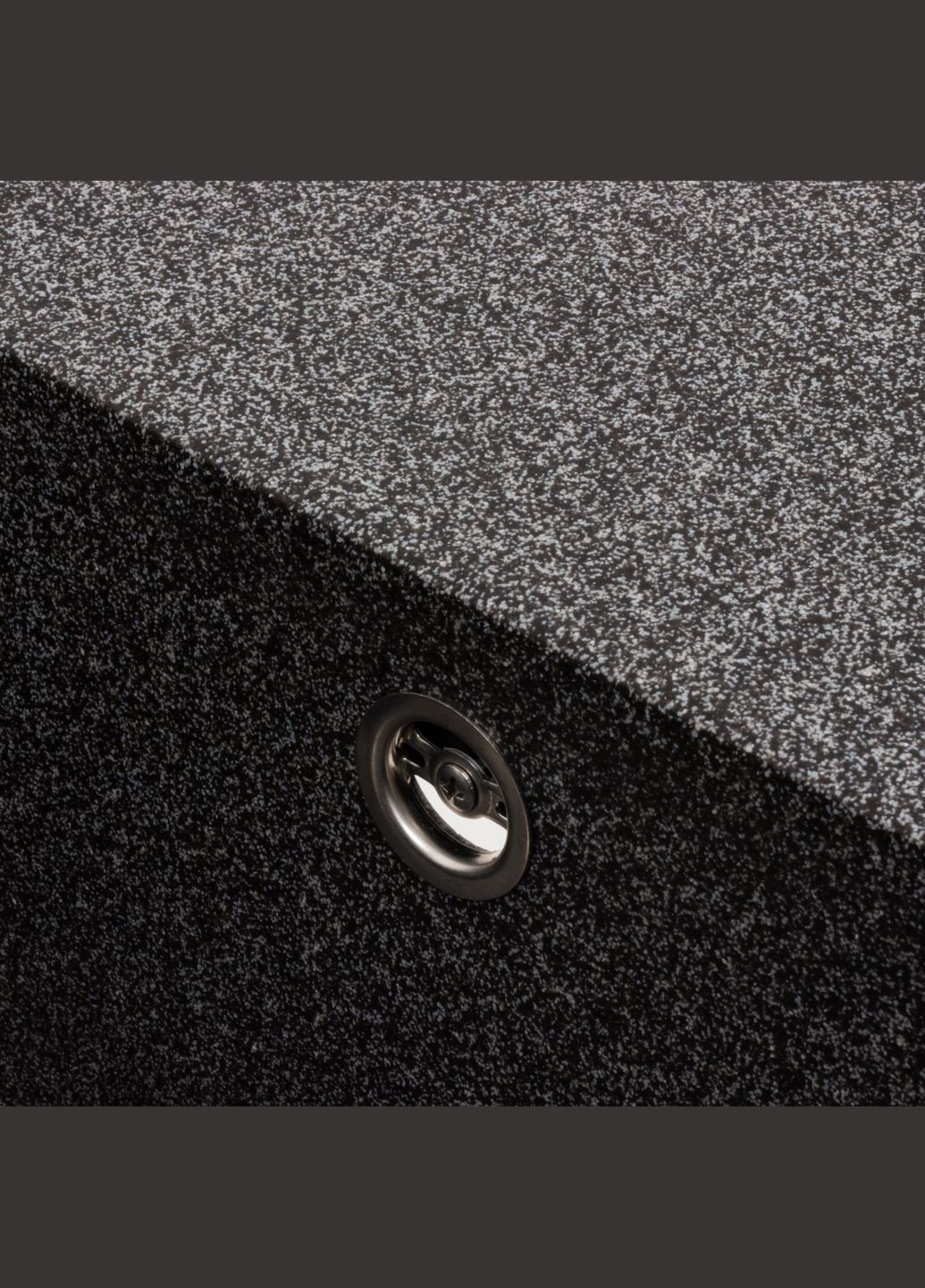 Гранітна мийка для кухні ATLAS 9651 матова Графіт Valeso (358059272)