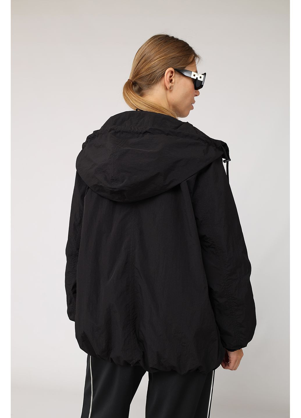 Вітровка жіноча колір чорний ЦБ-00279721 Yuki (361305124}