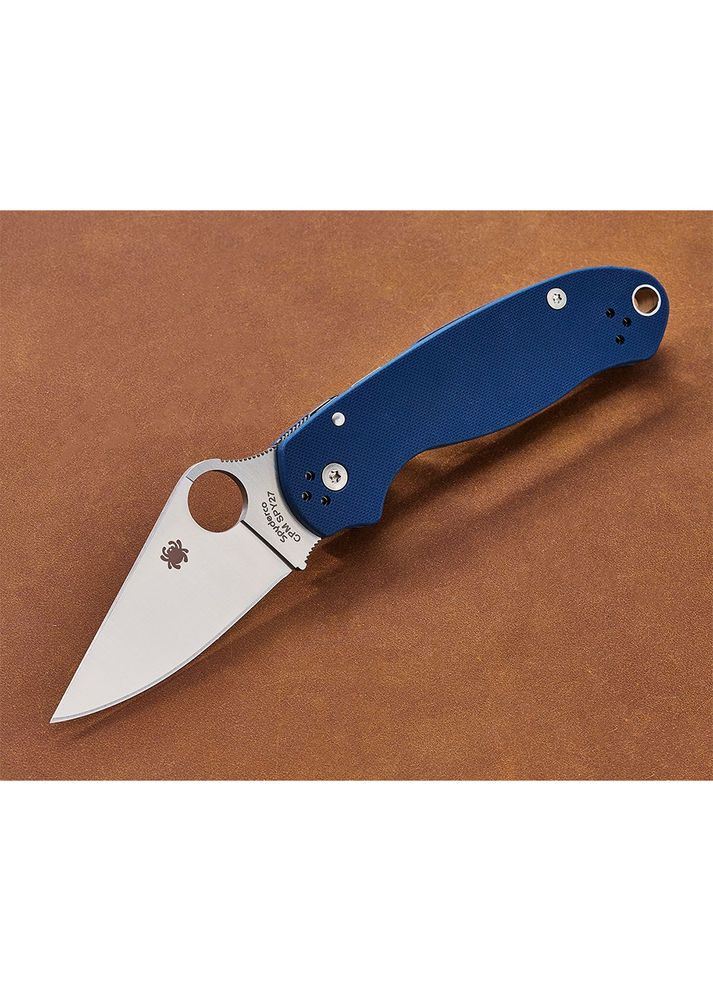 Складной нож Para 3 G-10 cobalt blue C223GPCBL Spyderco (317305240)