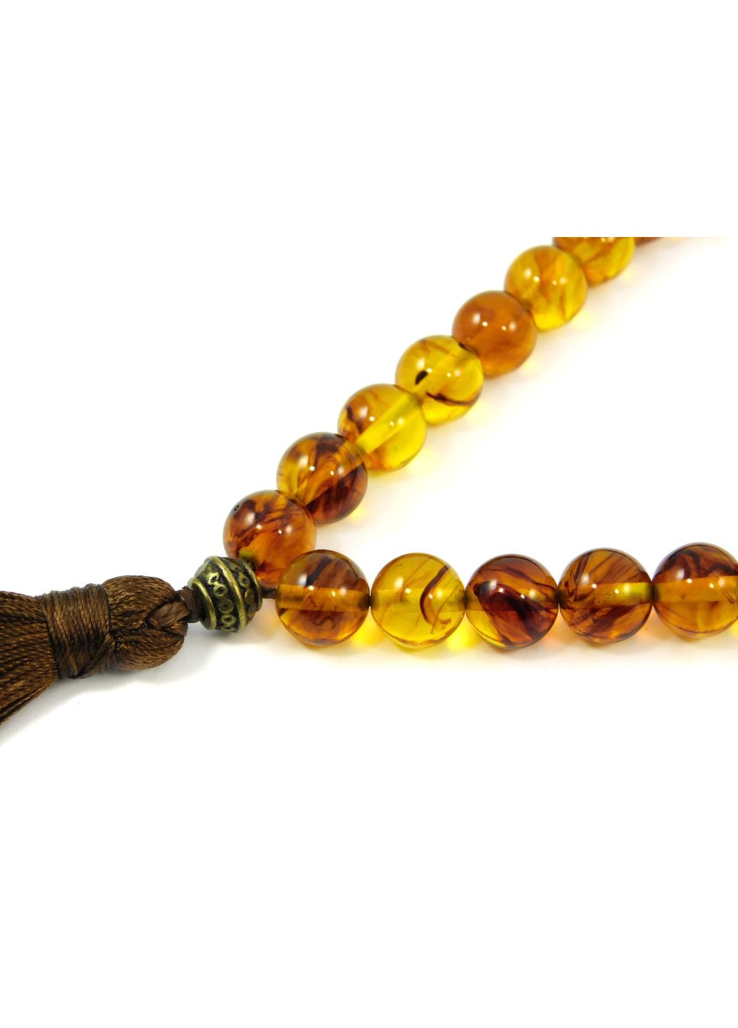 Чотки Бурштинова смола Fursa fashion (322767045)