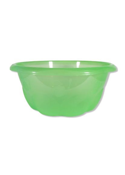 Миска салатница 1,6л прозрачная «» Прозрачный зеленый Plastic's Craft (285759265)
