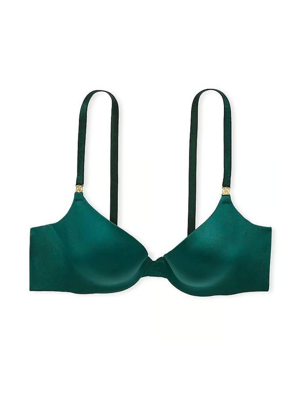 Зелений бюстгальтер з пуш-ап smooth push-up demi bra зелений Victoria's Secret