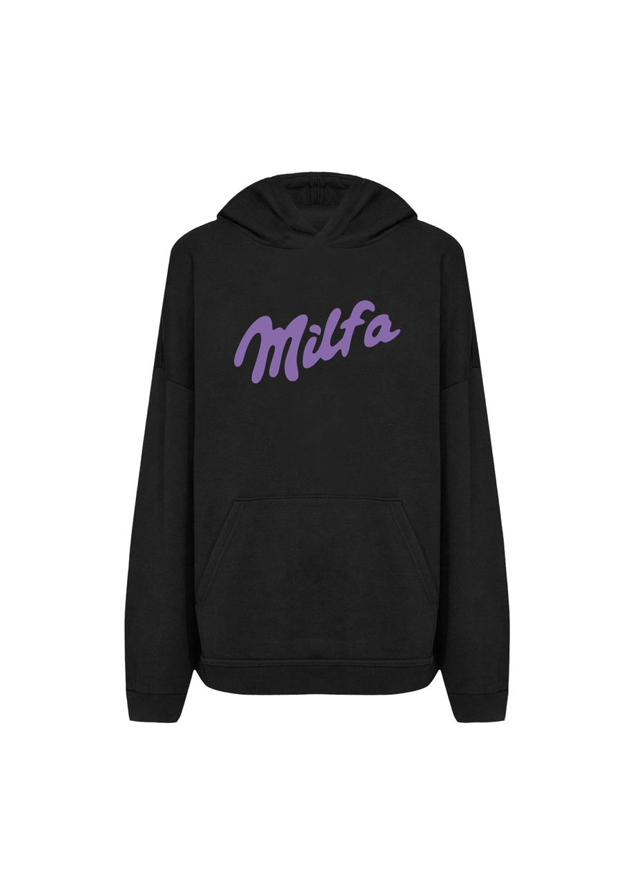 Худі з принтом "Milfa". З гумором про Milka (10750919002) ТiШОТКА (365245528)