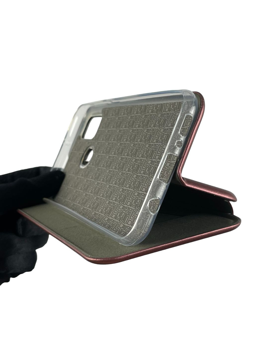 Чохол-книжка для Galaxy M21 (SM-M215F) з підставкою на самсунг м21 бордова gd1 Samsung (366022990)