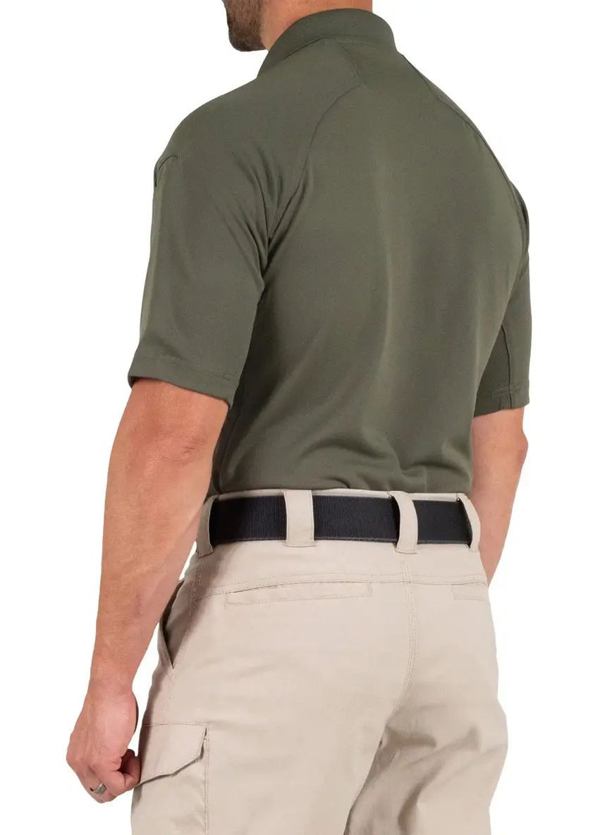 Зелена теніска поло first tactical performance s/s зелений No Brand