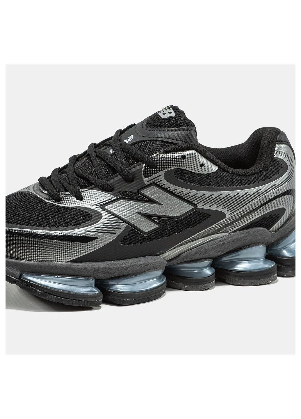 Темно-серые демисезонные кроссовки мужские new balance No Brand 2000