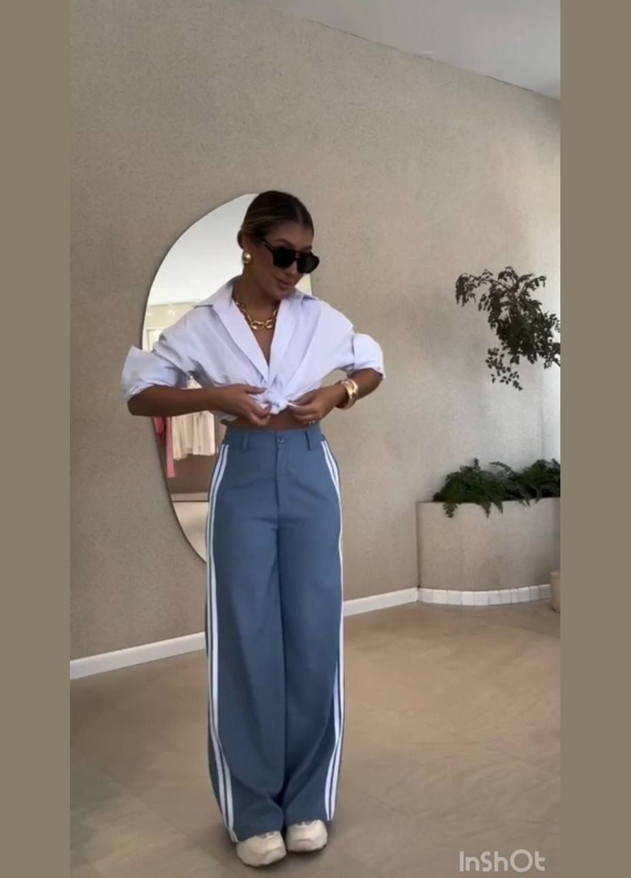 Жіночі штани з костюмної тканини Adelante (318221011)