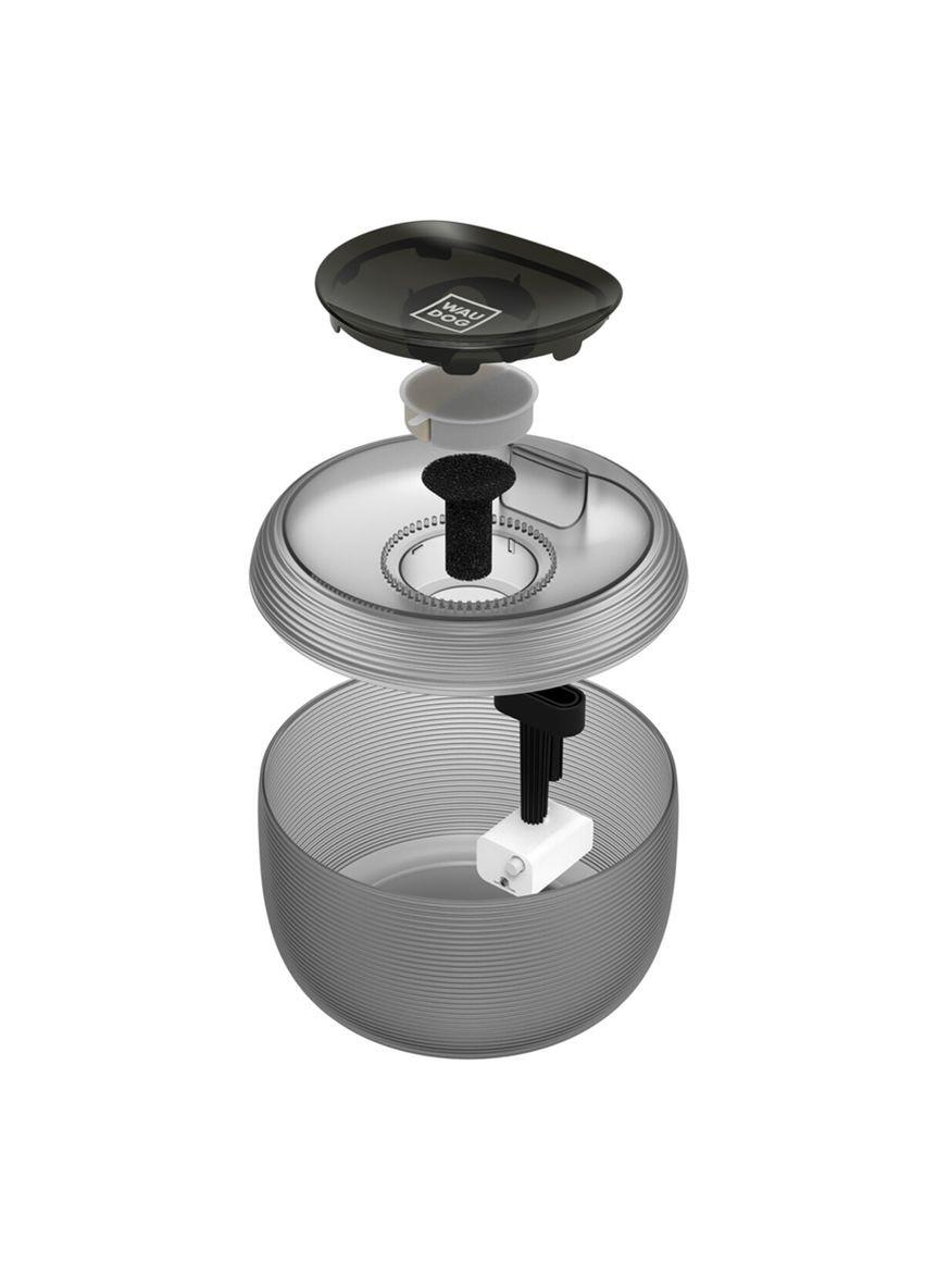 Фонтан-поїлка для собак і котів автоматичний з підсвіткою, 2,5 л WAUDOG (323205410)