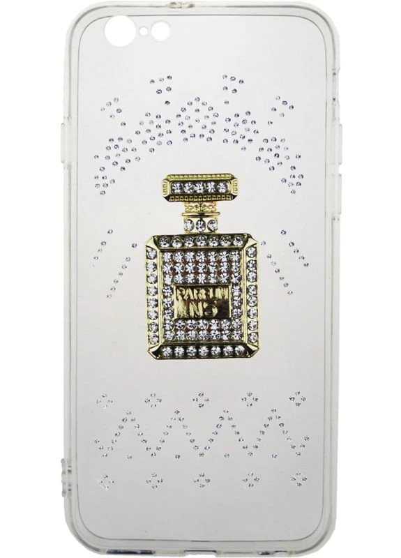 Чехолнакладка TPU case with stones iPhone 6/6S Perfume Transparent Toto (301508974)