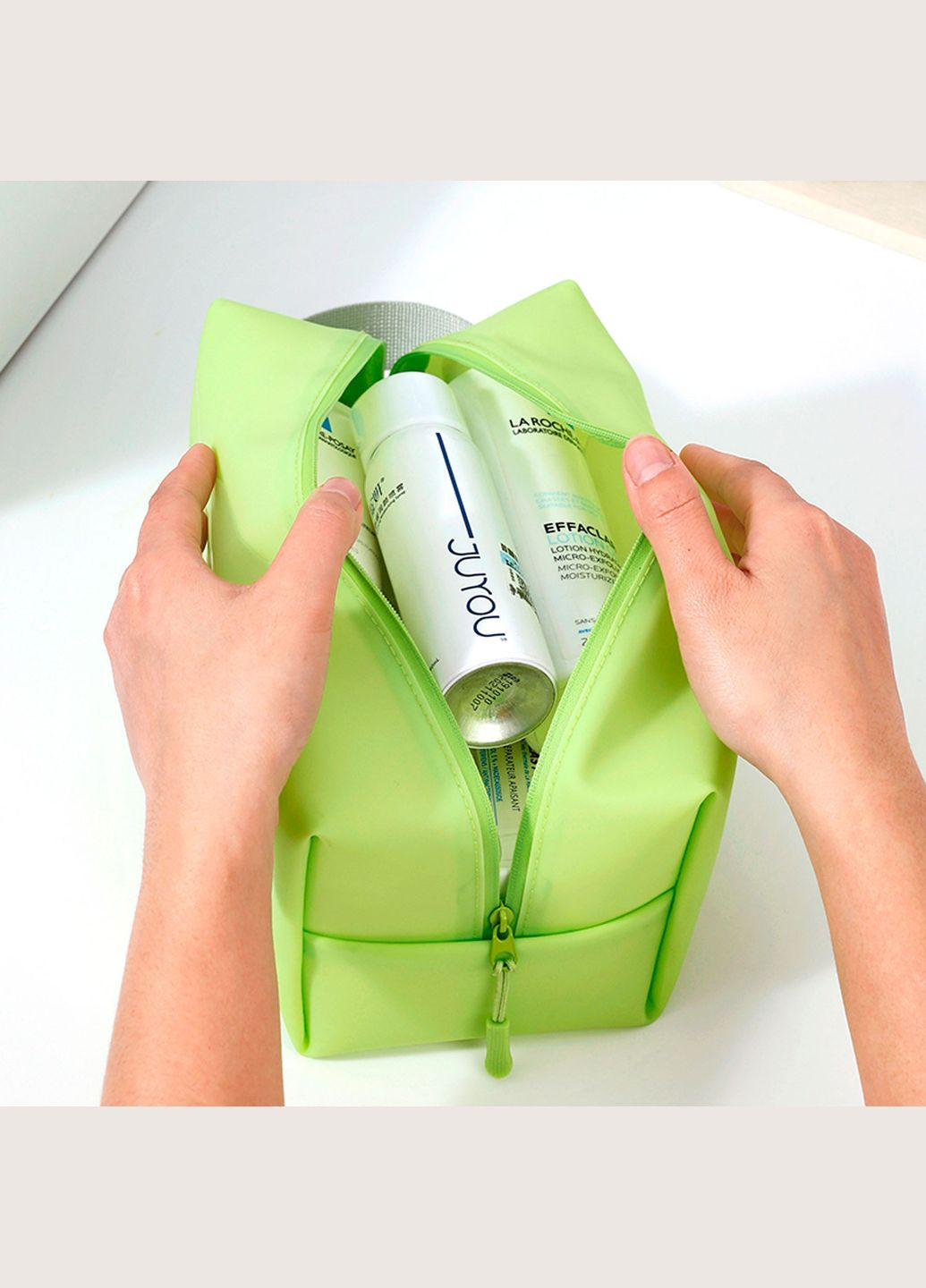 Органайзер-косметичка непромокаемая для спорта и путешествий 23×11,5×11,5 см синяя LoveYouHome (373293754)