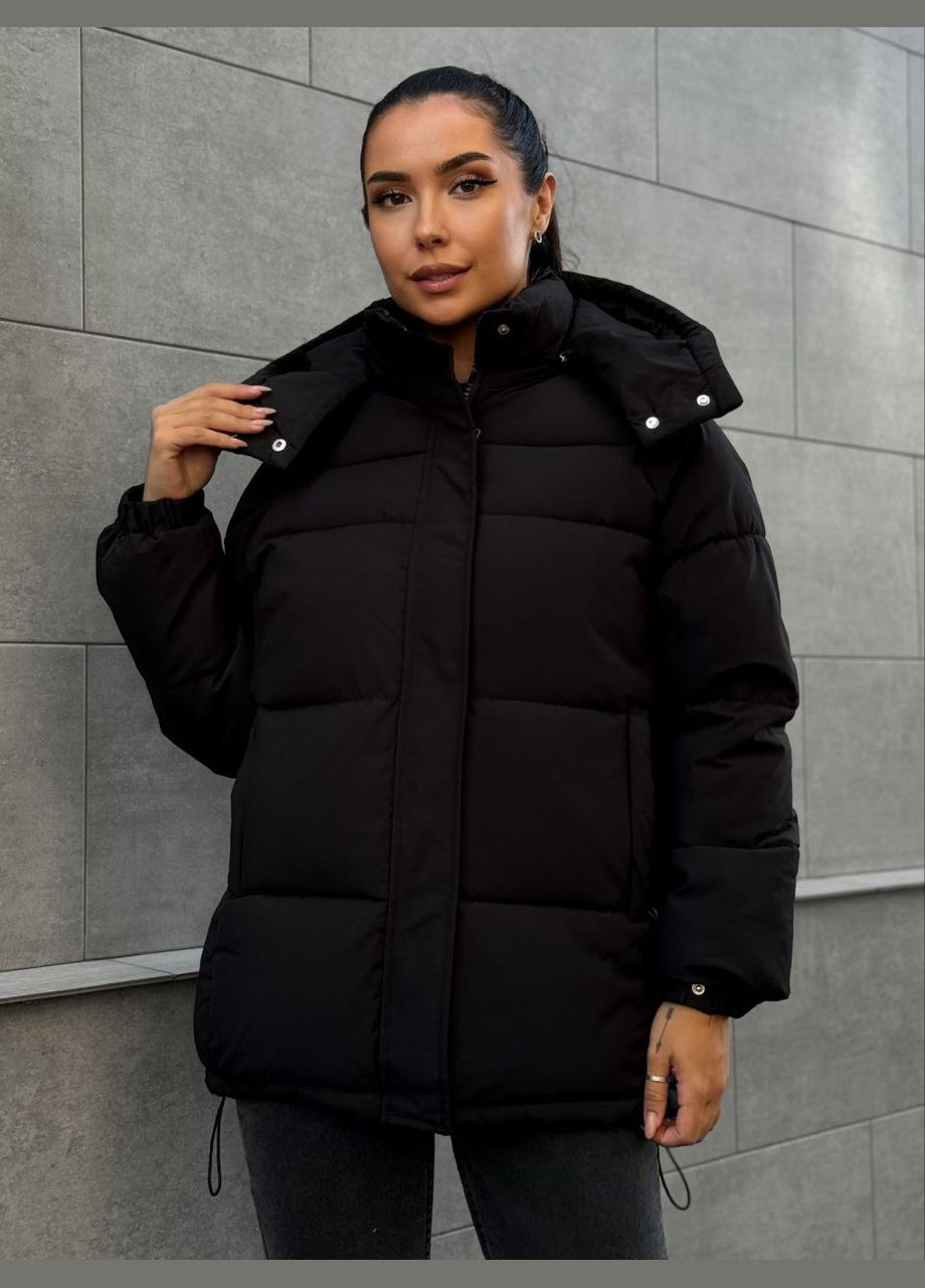 Черная зимняя куртка зимняя AST